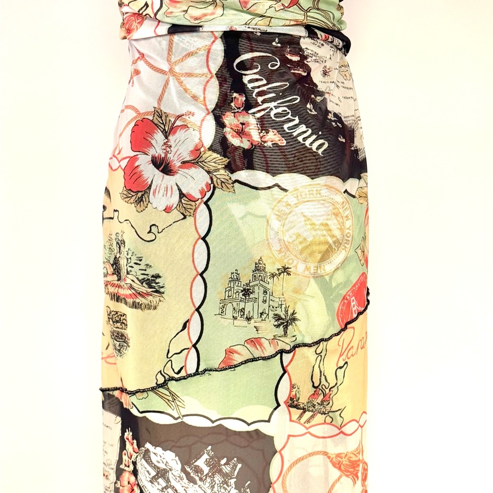 Urban Outfitters Floral California Print Slip Dress - Picture 5 of 14